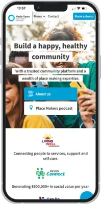 Platform screen grab that relates to activity